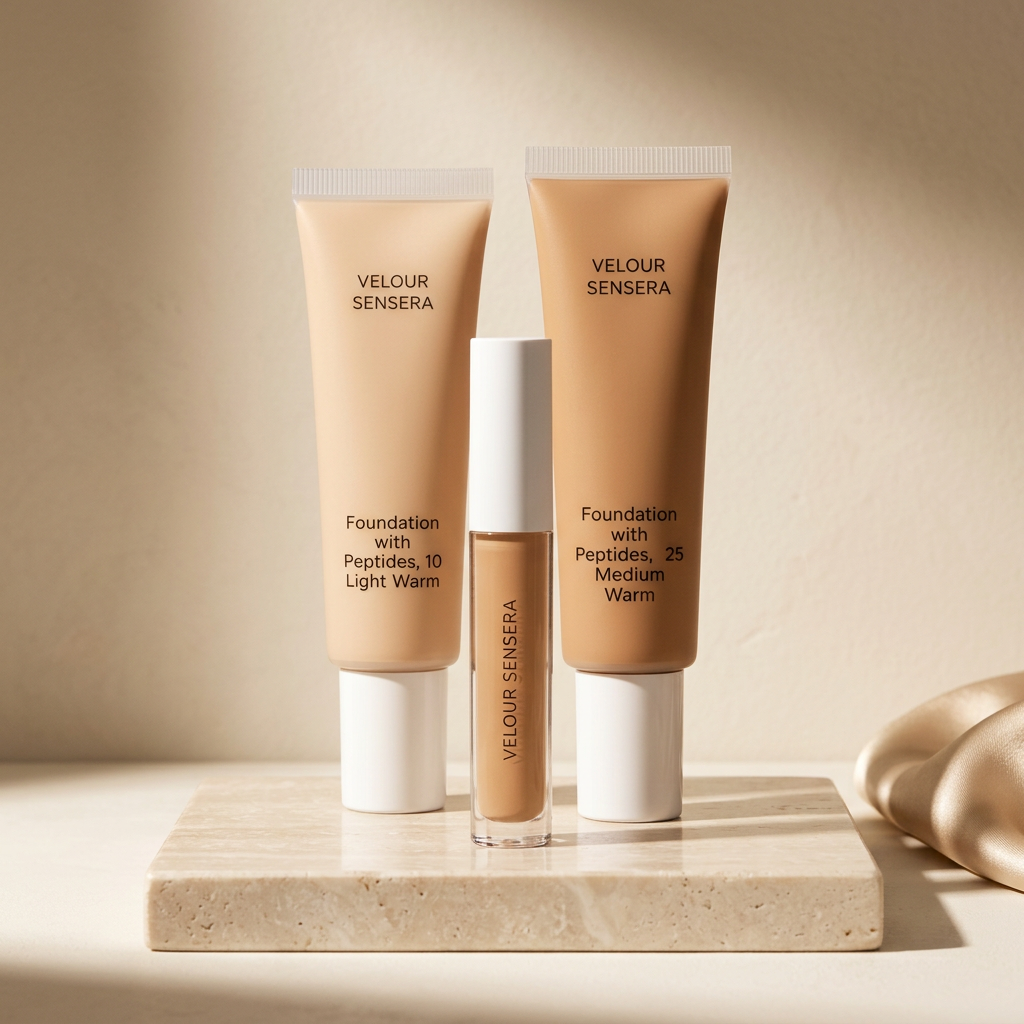 Velour Sensera make-up in een luxe setting
