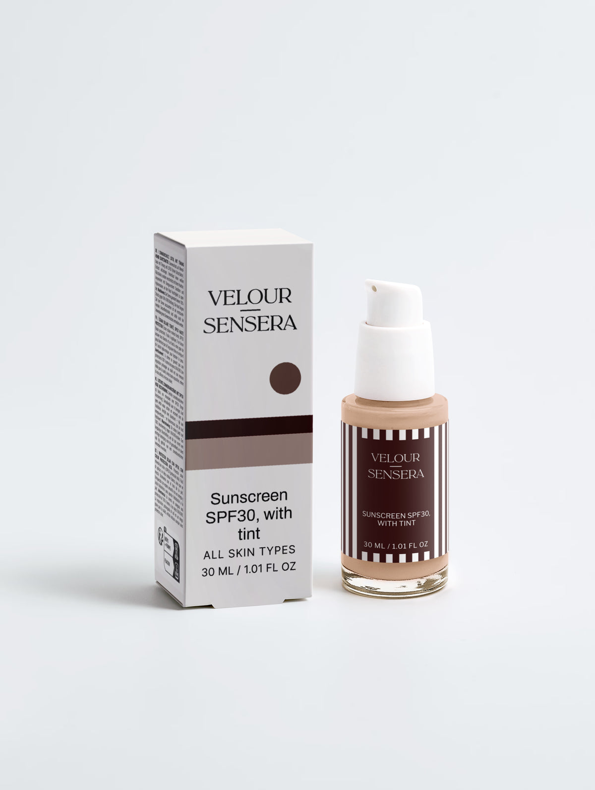 Sunscreen SPF30, with tint