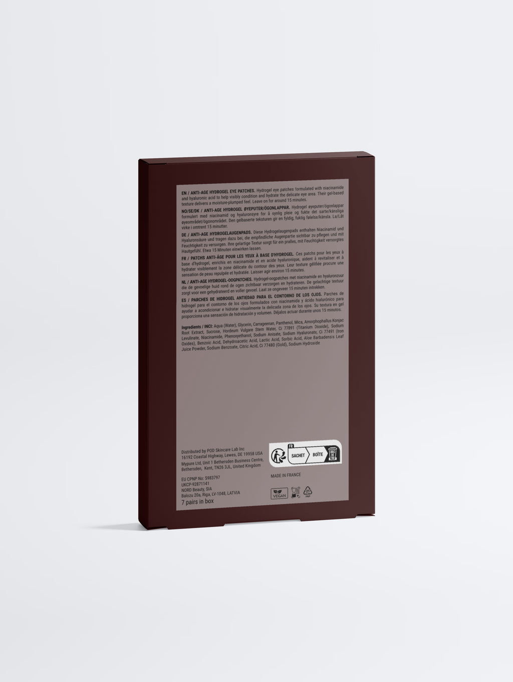 Anti-Age Hydrogel Eye Patches