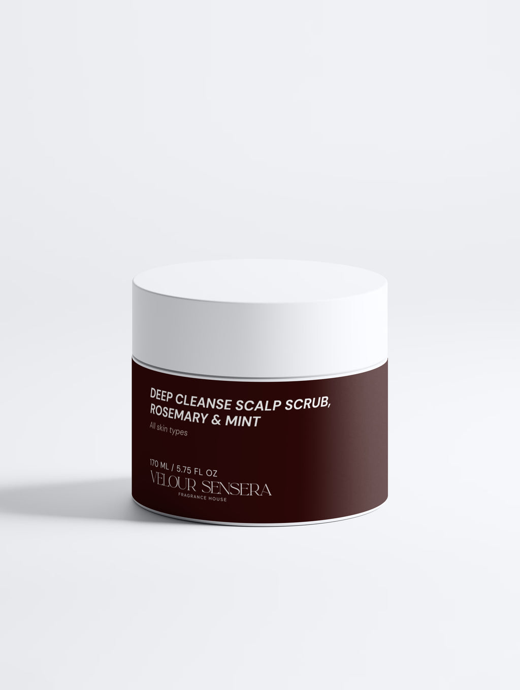 Deep Cleanse Scalp Scrub, Rosemary & Mint
