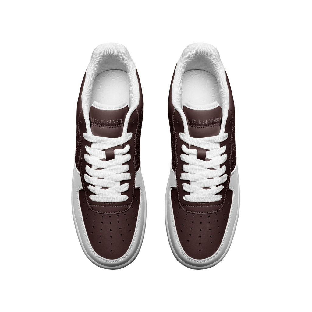 Unisex Low Top Leather Sneakers
